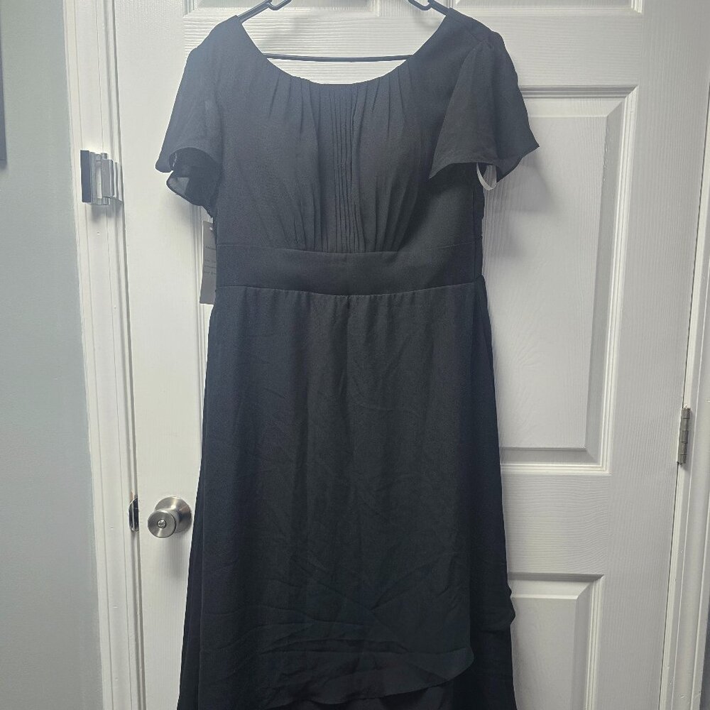 NWT, MXC, From Faeriesty, Black Elegant Ruffle Dress!
